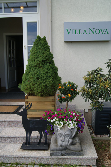 Wejście do naszego hotelu